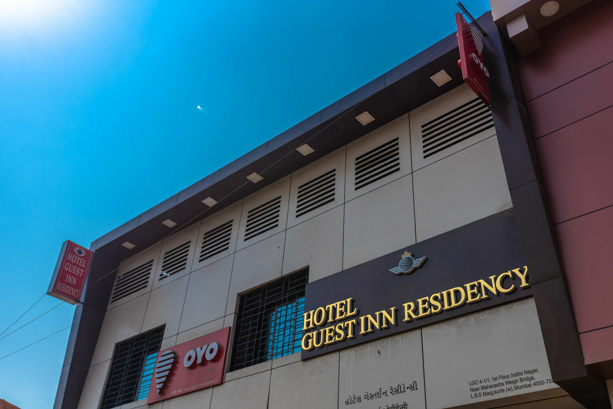 Hotel Guestinn Residency Mumbai Bagian luar foto